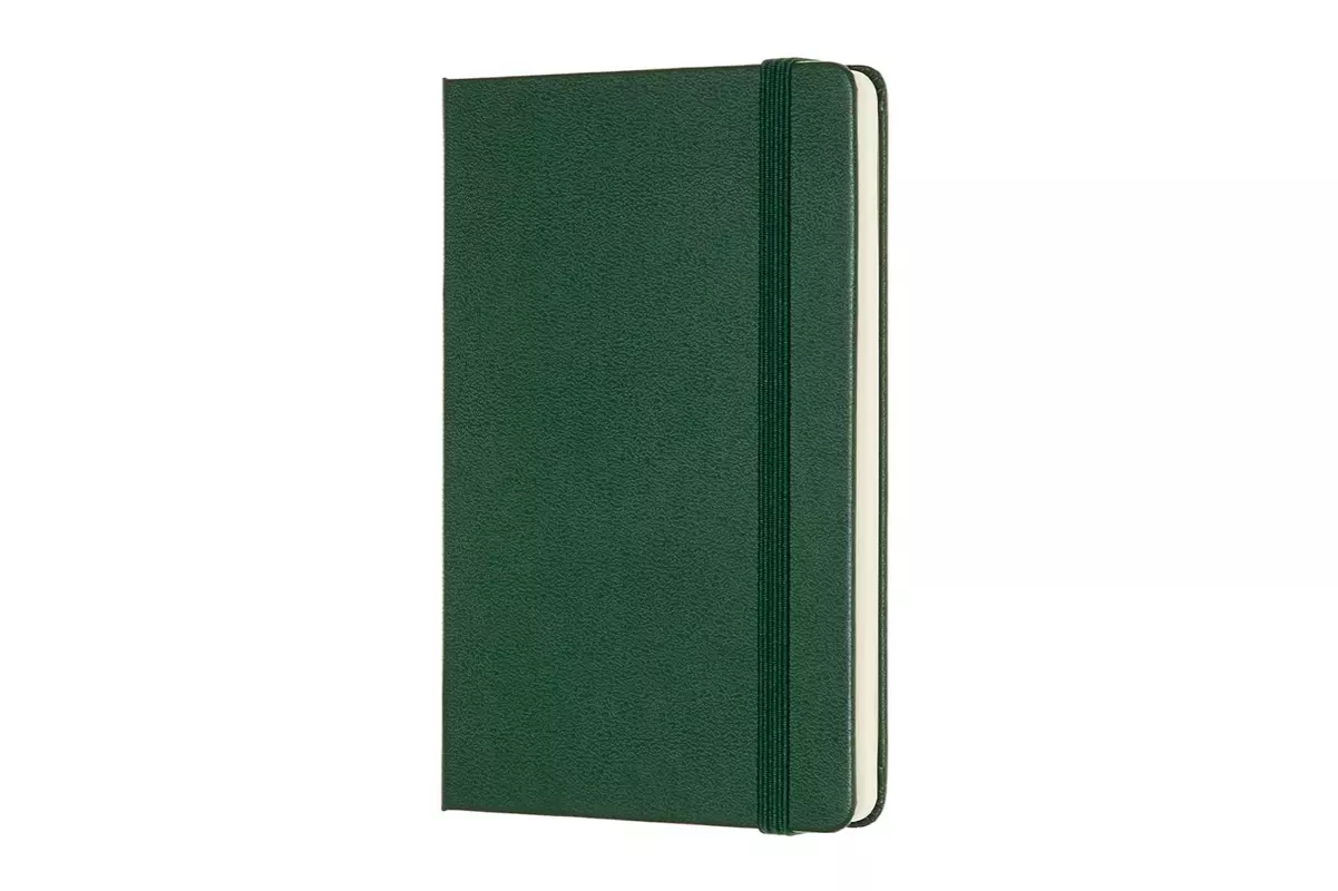 Een Moleskine Ruled Hard Cover Notebook Large Myrtle Green koop je bij Moleskine.nl